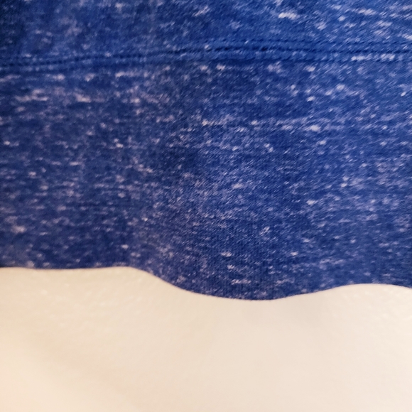 Nike Blue Heathered Long Sleeve Tee Size Medium - Picture 5 of 7